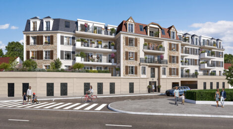 Programme immobilier neuf Villa Guynemer - Villeneuve-Saint-Georges : appartements neufs T2–T4 à 900m du RER D (94190) - Référence : 15732