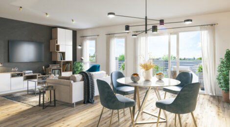 Programme immobilier neuf MY PARISIS - Villeparisis : Appartements studio–T4 avec terrasses, domotique et parking à moins de 10 min du RER B (77270) - Référence : 6287