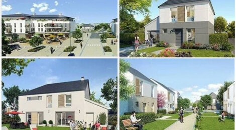 Programme immobilier neuf LE DOMAINE DE VILLERON - Villeron : 62 appartements T3–T4 dans un cadre calme à 30 km de Paris et 5 km de Roissy (95380) - Référence : 426