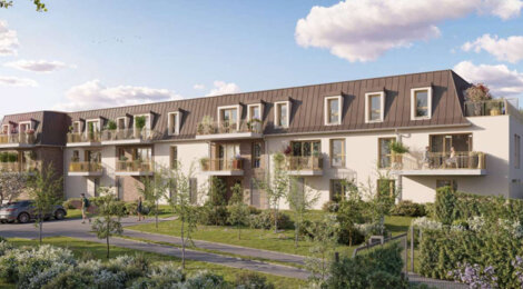 Programme immobilier neuf RESIDENCE DES PINS - Villers-sur-Mer à quelques minutes de la plage de la Côte Fleurie (14640) - Référence : 14518