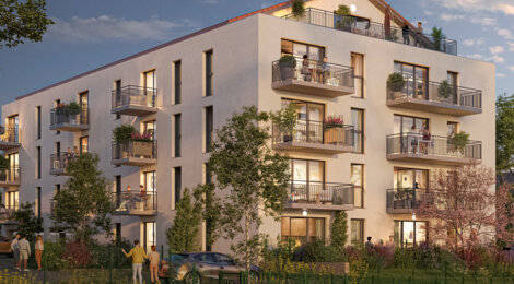 Programme immobilier neuf LE DOMAINE HAUT JARDIN - BAT C - Villerupt, douceur de vivre à 8 km du Luxembourg (54190) - Référence : 18078