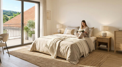 Programme immobilier neuf LE DOMAINE HAUT JARDIN - BAT C - Villerupt, douceur de vivre à 8 km du Luxembourg (54190) - Référence : 18078