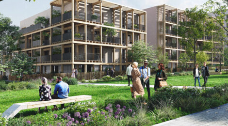 Programme immobilier neuf LES LODGES DU PARC - Villerupt résidence durable à 18 minutes de la frontière luxembourgeoise (54190) - Référence : 18075