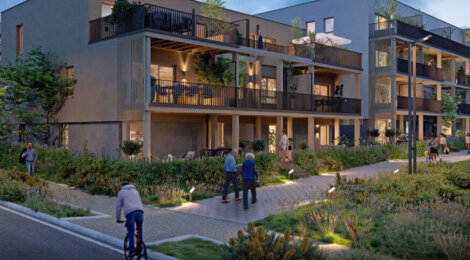 Programme immobilier neuf LES LODGES DU PARC - Villerupt résidence durable à 18 minutes de la frontière luxembourgeoise (54190) - Référence : 18075