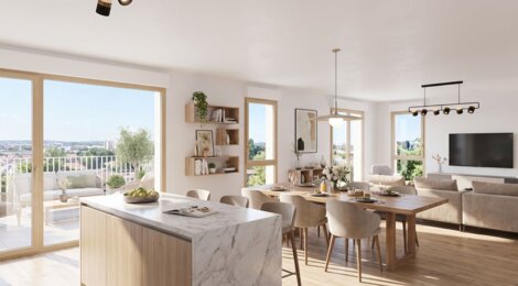 Programme immobilier neuf LES LODGES DU PARC - Villerupt résidence durable à 18 minutes de la frontière luxembourgeoise (54190) - Référence : 18075