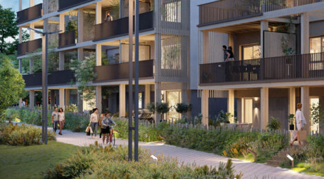 Programme immobilier neuf LES LODGES DU PARC - Villerupt résidence durable à 18 minutes de la frontière luxembourgeoise (54190) - Référence : 18075