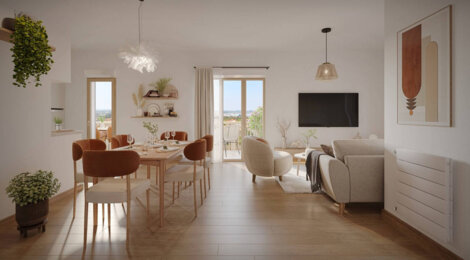 Programme immobilier neuf LES JARDINS FAJON - Villetaneuse proche du Parc Régional de la Butte Pinson (93430) - Référence : 16554