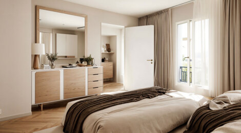 Programme immobilier neuf RESIDENCE CARMIN VEFA - SURELEVATION - TRAVAUX EN COURS (***ACTABLE) - Villeurbanne : 3 appartements neufs T3 à 15 min du métro A Gratte-Ciel (69100) - Référence : 9489