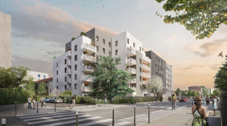 Programme immobilier neuf DUA - Villeurbanne à proximité du campus de La Doua (69100) - Référence : 16056