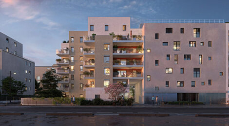 Programme immobilier neuf DUA - Villeurbanne à proximité du campus de La Doua (69100) - Référence : 16056