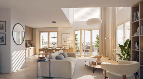 Programme immobilier neuf Vues Ciel - Villeurbanne : appartements et maisons neuves du studio au 5 pièces à 3 min du métro A (69100) - Référence : 15374
