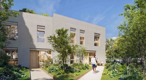 Programme immobilier neuf Vues Ciel - Villeurbanne : appartements et maisons neuves du studio au 5 pièces à 3 min du métro A (69100) - Référence : 15374