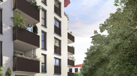 Programme immobilier neuf IRIS - Villeurbanne : appartements neufs du 2 au 5 pièces à 12 min du cœur de Lyon (69100) - Référence : 8421