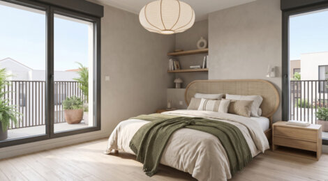 Programme immobilier neuf IRIS - Villeurbanne : appartements neufs du 2 au 5 pièces à 12 min du cœur de Lyon (69100) - Référence : 8421