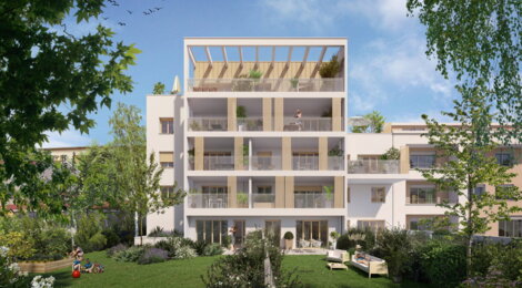 Programme immobilier neuf Tilia - Villeurbanne : Appartements studio–T4 avec terrasses, garage sécurisé et proximité Croix-Luizet (69100) - Référence : 17093