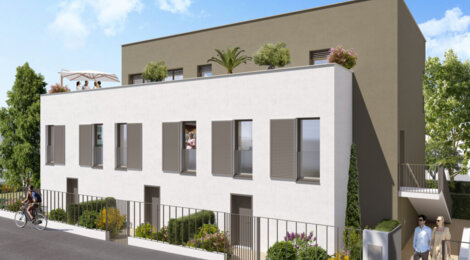 Programme immobilier neuf Le 191 Salengro - Villeurbanne : Appartements T2–T5 avec terrasses, jardins privatifs et potagers partagés dans le secteur Croix-Luizet proche La Doua (69100) - Référence : 14336