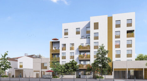 Programme immobilier neuf Park Lane - Villeurbanne : Appartements T2–T5 avec terrasses, parking sécurisé et proximité Parc Nathalie Gauthier (69100) - Référence : 14746