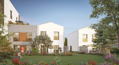 Programme immobilier neuf Park Lane - Villeurbanne : Appartements T2–T5 avec terrasses, parking sécurisé et proximité Parc Nathalie Gauthier (69100) - Référence : 14746