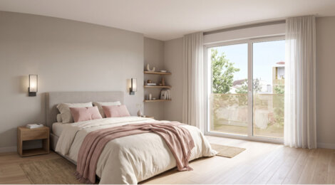 Programme immobilier neuf Park Lane - Villeurbanne : Appartements T2–T5 avec terrasses, parking sécurisé et proximité Parc Nathalie Gauthier (69100) - Référence : 14746