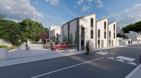 Programme immobilier neuf LES CONTEMPORAINES - Villeurbanne aux portes de Lyon par le métro A (69100) - Référence : 16051