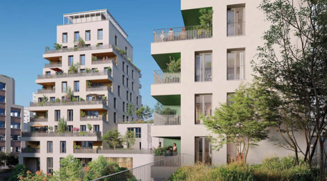 Programme immobilier neuf EGERIE - Villeurbanne Gratte-Ciel à 3 min du métro A et du tram T6 (69100) - Référence : 16054