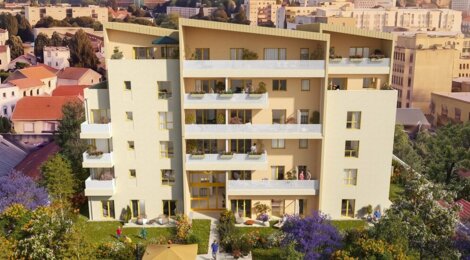 Programme immobilier neuf L'INTIMISTE - Villeurbanne quartier Flachet proche du métro A (69100) - Référence : 18277
