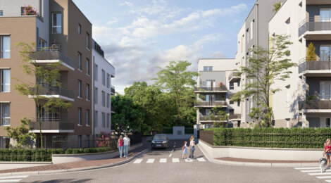 Programme immobilier neuf Harmonia - Villiers-le-Bel : Appartements studio–T4 avec balcons, terrasses et sécurité renforcée proche du RER D (95400) - Référence : 12180