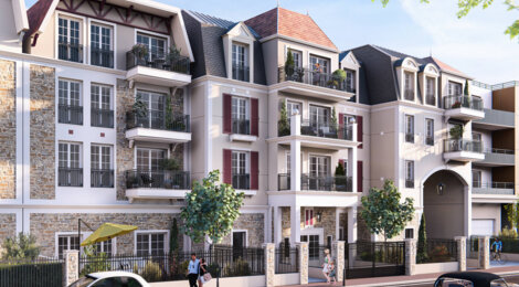 Programme immobilier neuf Les Jardins Leclerc - Villiers-sur-Marne à 8 minutes à pied du RER E et du centre-ville (94350) - Référence : 16477