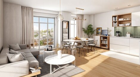 Programme immobilier neuf Le Trianon (94) - Villiers-sur-Marne à deux pas  du RER E (94350) - Référence : 16661
