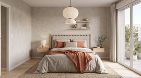 Programme immobilier neuf En Scène - Vitré : appartements neufs du studio au 5 pièces au cœur des Jardins de la Trémoille (35500) - Référence : 15268