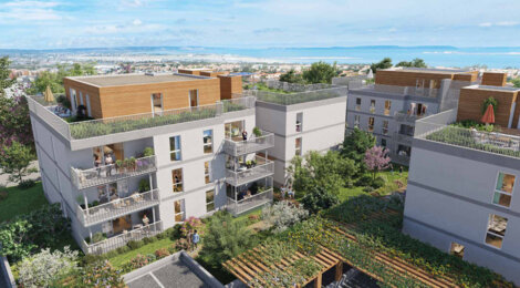 Programme immobilier neuf Domaine K-Ducée - Vitrolles à proximité de Marseille (13127) - Référence : 14426