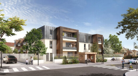 Programme immobilier neuf HORIZON ROCHER - Vitrolles : Appartements T2–T4 avec terrasses, parc paysager et proximité Vieux Bourg (13127) - Référence : 6871