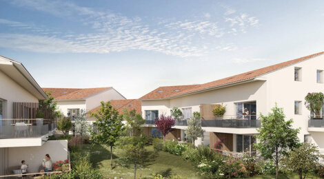 Programme immobilier neuf HORIZON ROCHER - Vitrolles : Appartements T2–T4 avec terrasses, parc paysager et proximité Vieux Bourg (13127) - Référence : 6871