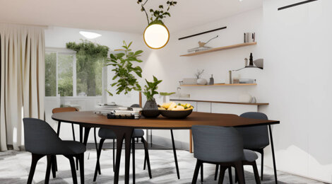 Programme immobilier neuf HORIZON ROCHER - Vitrolles : Appartements T2–T4 avec terrasses, parc paysager et proximité Vieux Bourg (13127) - Référence : 6871
