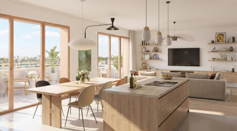Programme immobilier neuf REFLET SEINE - Vitry-sur-Seine au cœur du nouveau quartier Seine Gare (94400) - Référence : 18409