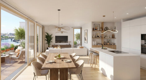 Programme immobilier neuf Seine & Ciel - Vitry-sur-Seine entre Seine et Paris en 21 min (94400) - Référence : 18282