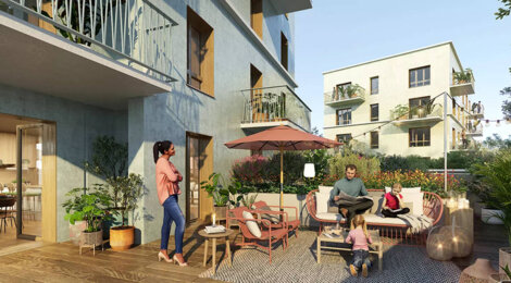 Programme immobilier neuf ORIGINE - Vitry-sur-Seine résidence à deux pas  du RER C (94400) - Référence : 17008