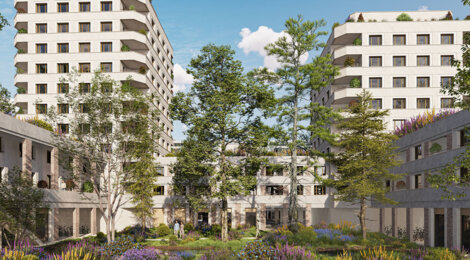 Programme immobilier neuf JARDINS EN SEINE - Vitry-sur-Seine, une adresse connectée près des quais (94400) - Référence : 17947