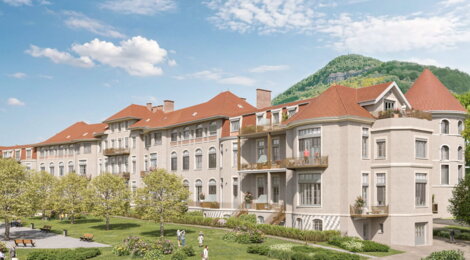 Programme immobilier neuf LE CHATEAU - Voiron appartements réhabilités dans ancien hôpital (38500) - Référence : 18100