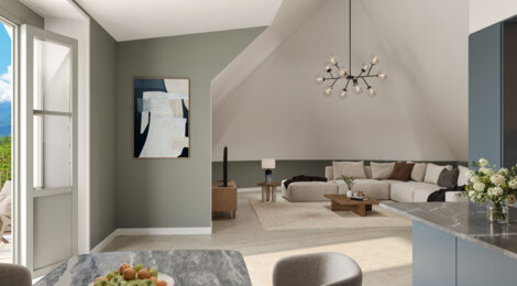 Programme immobilier neuf LE CHATEAU - Voiron appartements réhabilités dans ancien hôpital (38500) - Référence : 18100