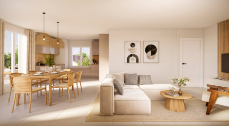Programme immobilier neuf Les Jardins d'Olympe - Voiron cadre privilégié sur les hauts de Criel (38500) - Référence : 15365