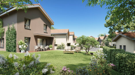 Programme immobilier neuf Les Jardins d'Olympe - Voiron cadre privilégié sur les hauts de Criel (38500) - Référence : 15365