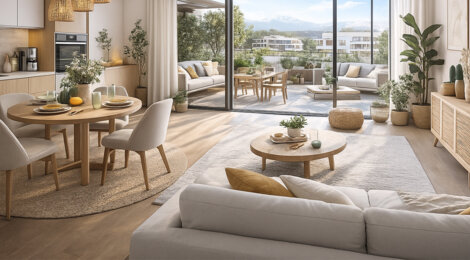Programme immobilier neuf Le Cristal - Voiron quartier Paviot à 5 min du centre-ville (38500) - Référence : 15362