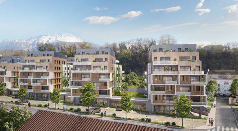 Programme immobilier neuf Le Cristal - Voiron quartier Paviot à 5 min du centre-ville (38500) - Référence : 15362