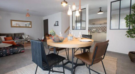 Programme immobilier neuf LES CARRÉS VALÉRIANES - Vougy : Appartements T4 avec terrasses, jardins et double exposition proche du centre village (74130) - Référence : 4420