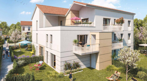 Programme immobilier neuf Le Hameau de Marguerite - Vouneuil-sous-Biard à quelques kilomètres du centre de Poitiers (86000) - Référence : 15619