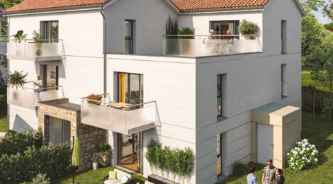 Programme immobilier neuf Le Hameau de Marguerite - Vouneuil-sous-Biard à quelques kilomètres du centre de Poitiers (86000) - Référence : 15619