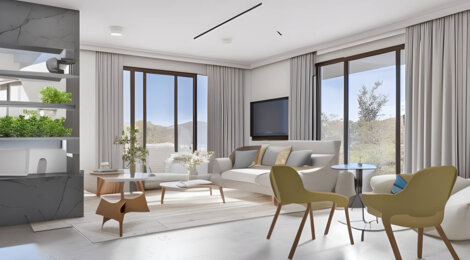 Programme immobilier neuf Les Coteaux du Salève - Vovray : Appartements T2–T4 et maisons avec terrasses, jardins et parkings entre commerce et campagne (74350) - Référence : 6699