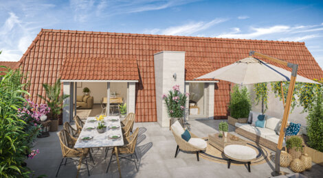 Programme immobilier neuf Villa Obert - Wambrechies : appartements neufs du 2 au 4 pièces à 15 min de l'hypercentre de Lille (59118) - Référence : 15770