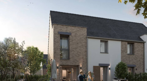 Programme immobilier neuf LES JARDINS DE ST CLEMENT - Wasquehal : Appartements studio–T4 et maisons T4–T5 avec terrasses, jardins privatifs et proximité commodités (59290) - Référence : 14794